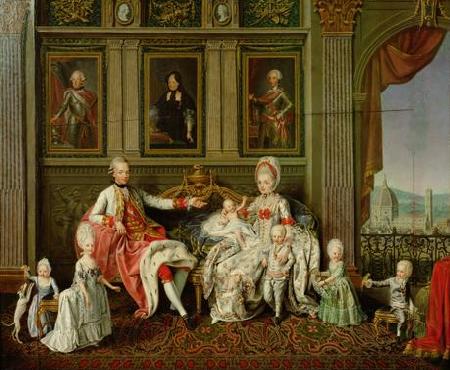 Wenceslaus Werlin GroBherzog Leopold mit seiner Familie Spain oil painting art